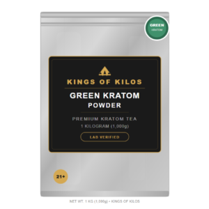 Green Kratom Powder 1 Kilo - Kings of Kilos