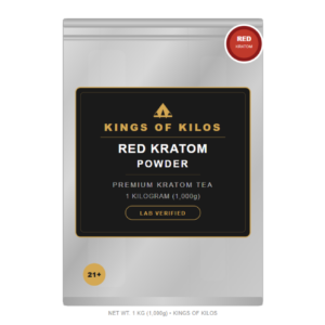 Red Kratom Powder 1 Kilo - Kings of Kilos