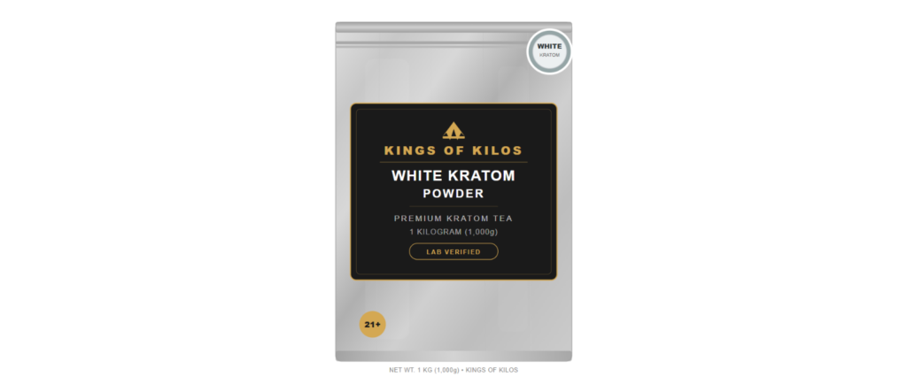 White Kratom Powder 1 Kilo - Kings of Kilos