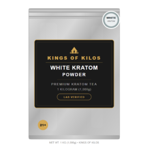White Kratom Powder 1 Kilo - Kings of Kilos